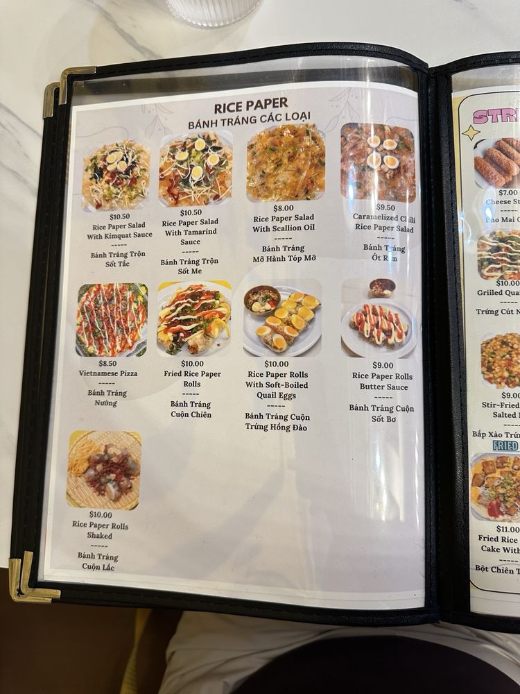 Bánh Tráng Trộn Sốt Tắc