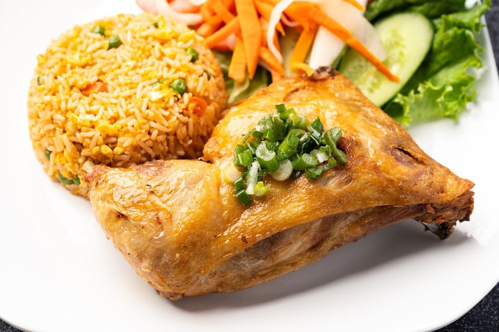 Cờm Gà Xối Mỡ