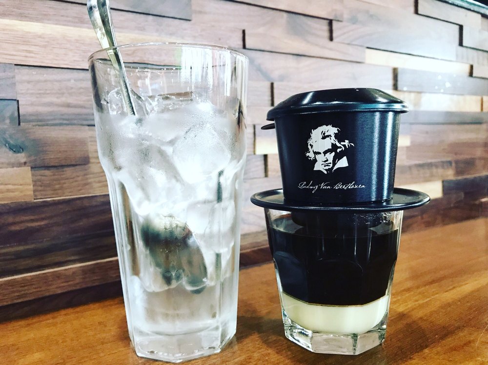 Cafe Sua Da/  Vietnamese Iced Coffee