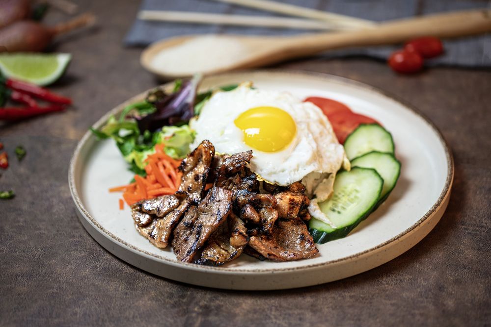 Cơm Tấm /Grilled Pork Rice Plate