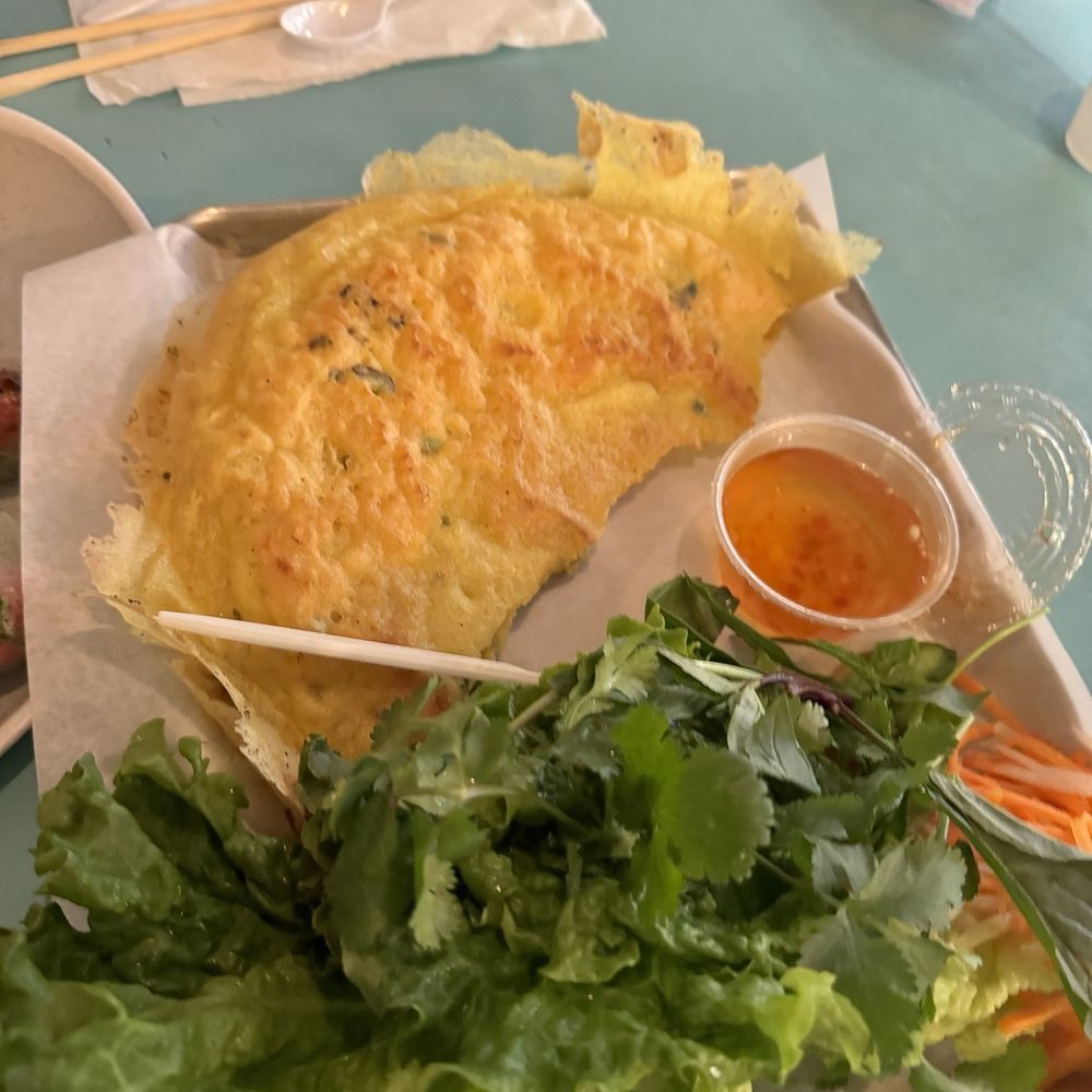 Banh Xeo Saigon (Vietnamese savory crepe)