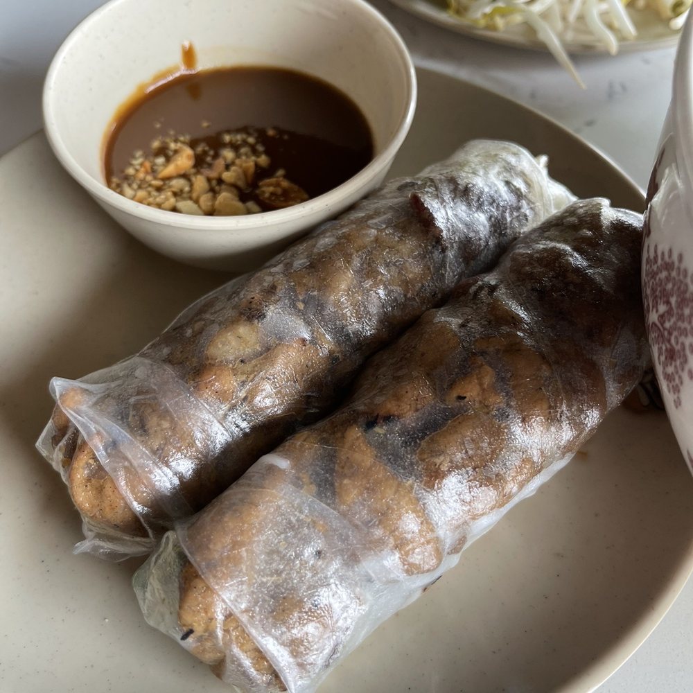 3\. Fresh Vegetarian Spring Rolls (2 Pcs) / Gói Cuốn Đậu Hũ