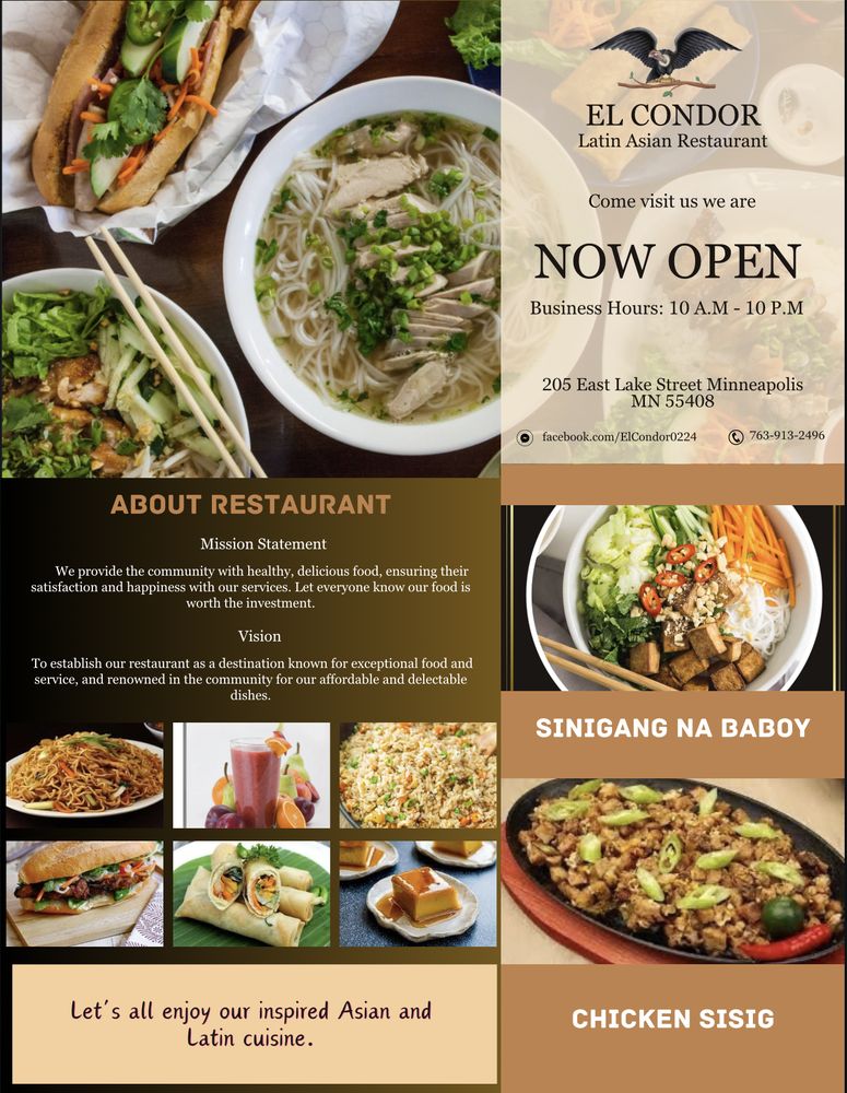 El Condor Latin Asian Restaurant