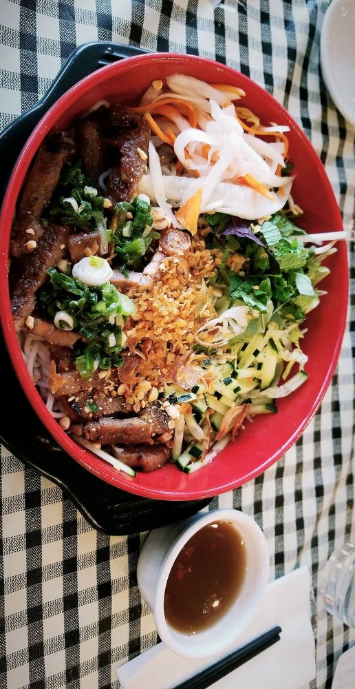 Grilled Pork Vermicelli Bowl