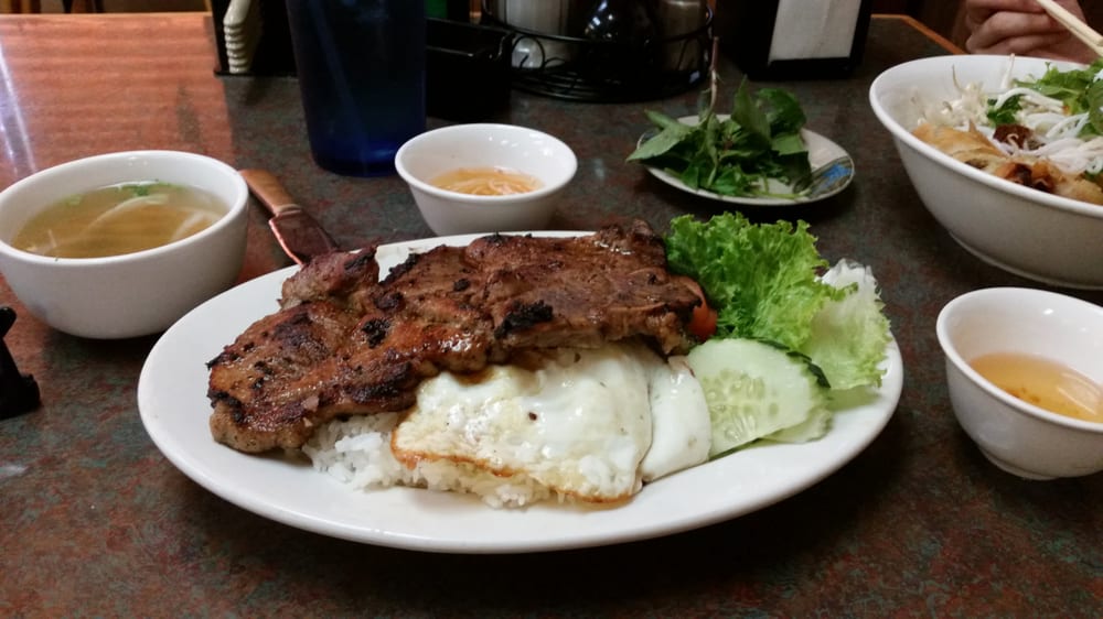 Grilled Pork Noodle Bowl