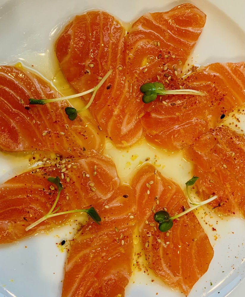 *Salmon Carpaccio