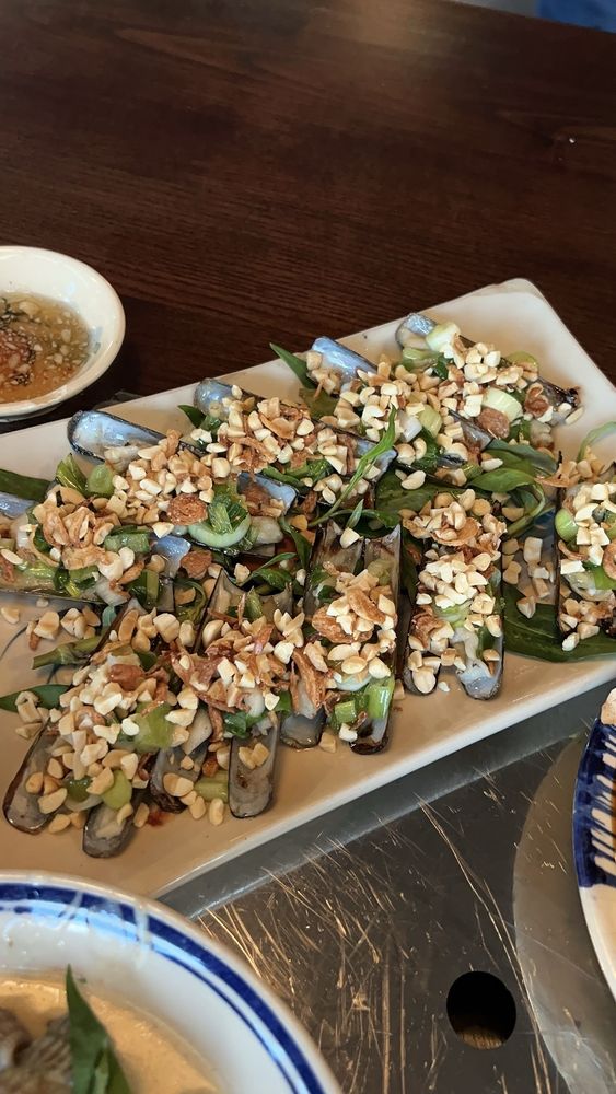 Razor Clam Noodles