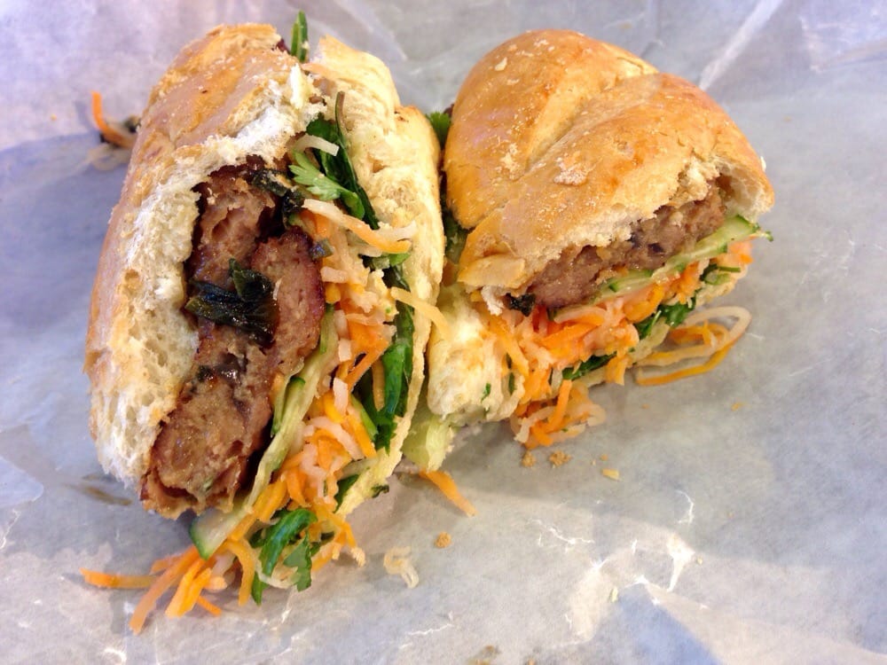 Pork Meatball Banh Mi
