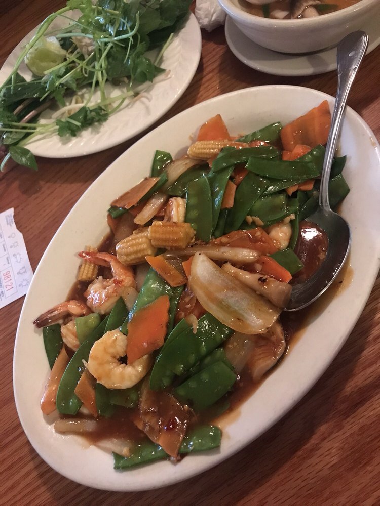 61. Shrimp with Snow Peas