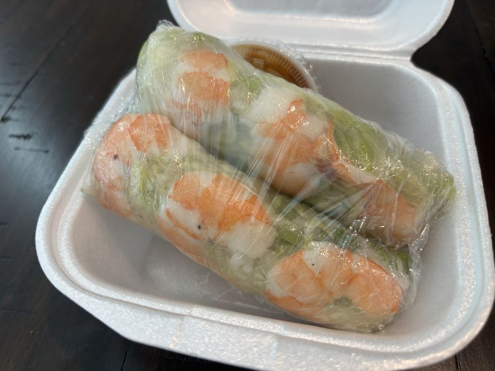 Crispy Sugarcane Shrimp Spring Roll