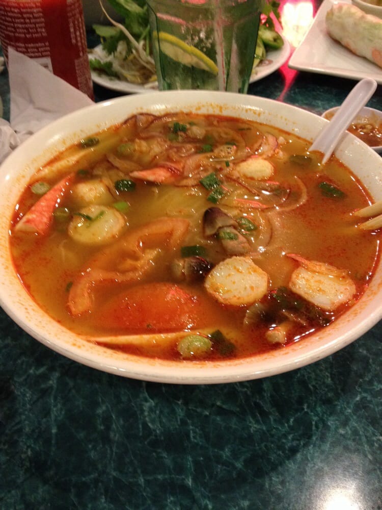 Spicy Seafood Pho