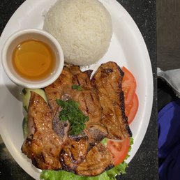 Com Suong Nuong Grilled Pork Chop