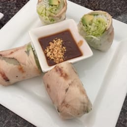 Chicken Avocado Spring Rolls