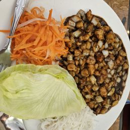 Tofu Lettuce Wraps