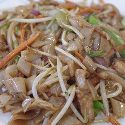 Pan Fried Flat Noodle