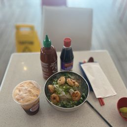 Pan Seared Shrimp Pho