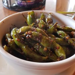 Garlic Edamame