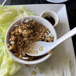 Chicken Lettuce Wraps