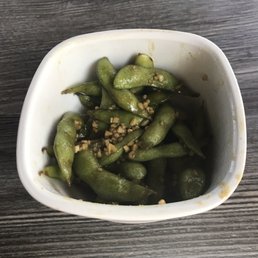 Spicy Garlic Edamame