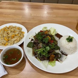Grilled Pork Rice Plate