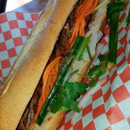 Lemongrass Beef Sandwich