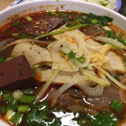Rare Cooked Beef Noodle Soup
