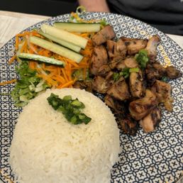Grilled Pork Rice Plate