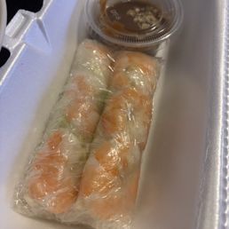 Spring Rolls with Shrimp