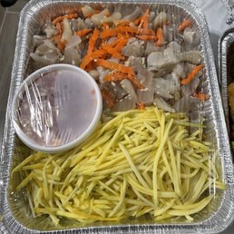 Beef Tendon with Mango Salad /gỏi Gân Bò Trộn Xoài