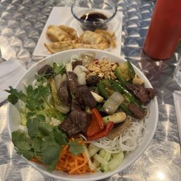 Shaking Beef Rice Plate
