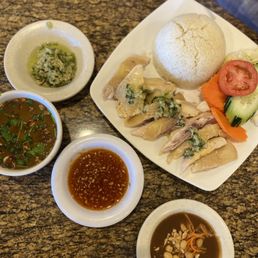 Chicken Rice Plate