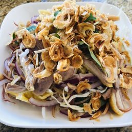 Flower Banana Salad