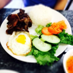 Grilled Pork Rice Plate