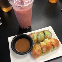 Tofu Spring Rolls With Peanut