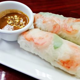 Fresh Spring Rolls With Shrimp