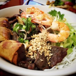 Tofu Rice Noodle Bowl