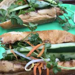 Pork Bahn Mi Sandwich
