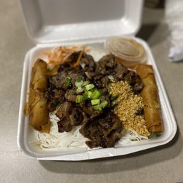 Grilled Sliced Pork / Banh Hoi Thit Nuong