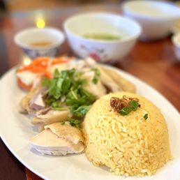 Chicken Rice Plates