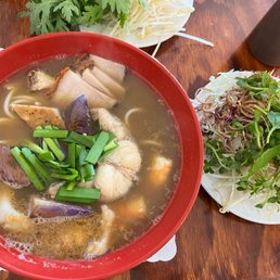 Fermented Fish Vermicelli Soup