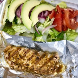 Grilled Salmon Salad