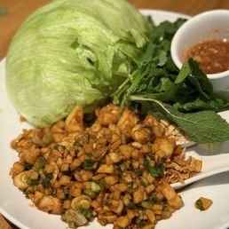 Chicken Lettuce Wraps