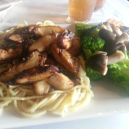 Grilled Chicken Garlic Noodle
