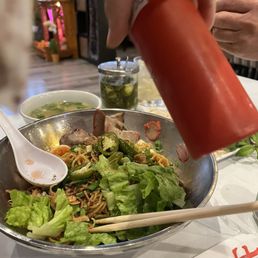 Egg Noodle Wonton Xa