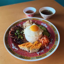 Pork Chop Rice Plate