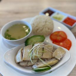 Hainanese Chicken Rice