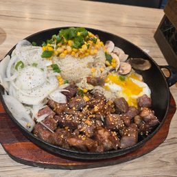 Sizzling Ribeye Pepper Rice