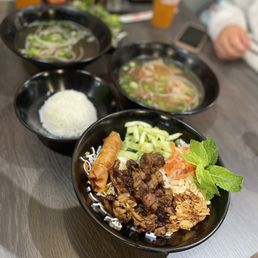 Grilled Pork Spring Rolled