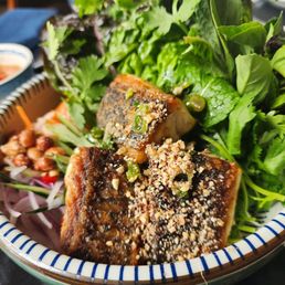 Halibut Lettuce Wrap