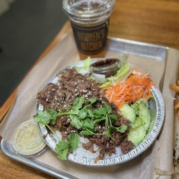 Bulgogi Short Rib Steak Sandwich